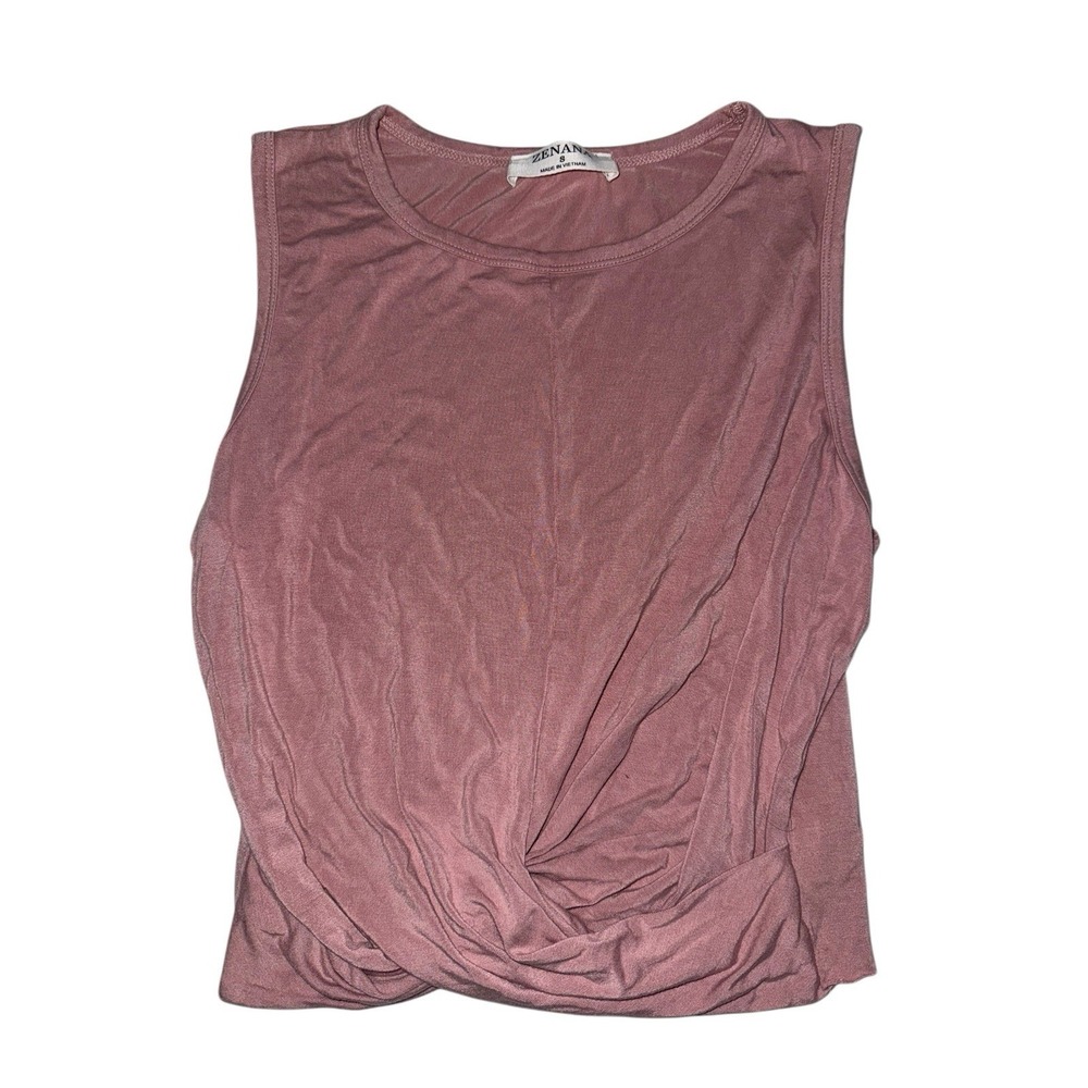 Zenana Women's Coral Pink Tank EUC